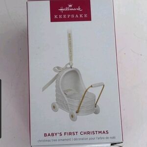 Hallmark Keepsake Ornament Box with Black Text